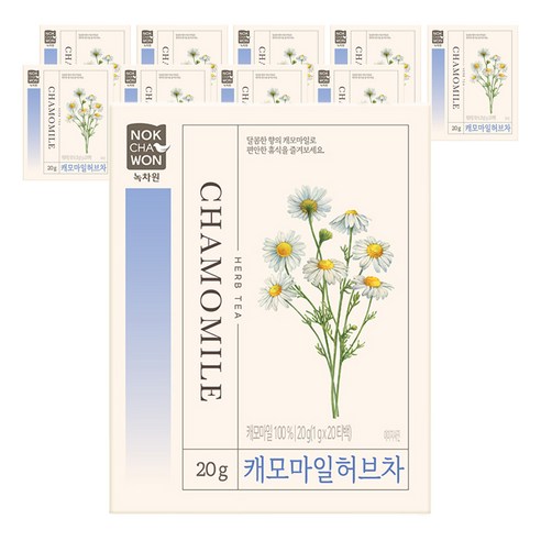 녹차원 캐모마일 허브차