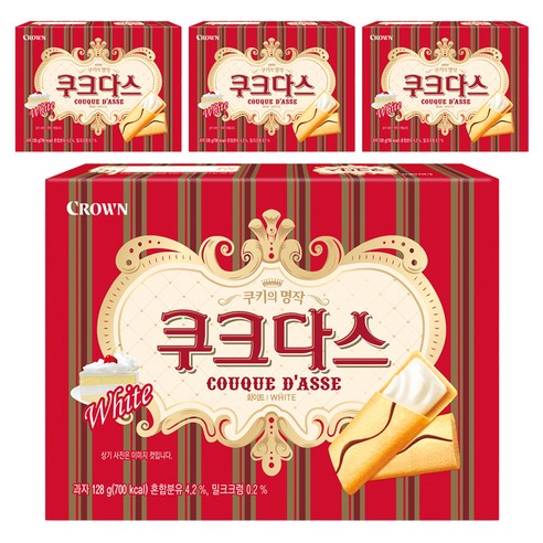 크라운 쿠크다스 화이트토르테