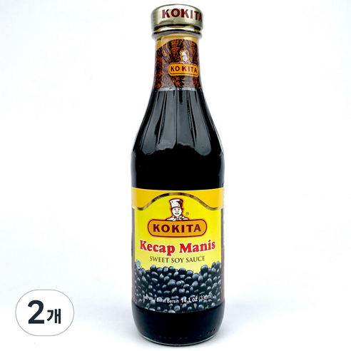 코키타 아시아푸드 케찹 마니스, 400g, 2개