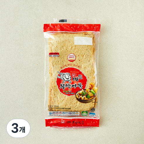 [로켓프레시] 범표어묵 진미 어묵, 520g, 3개