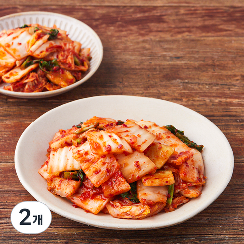 [로켓프레시] 콕집어콕 콕 무맛김치, 1kg, 2개
