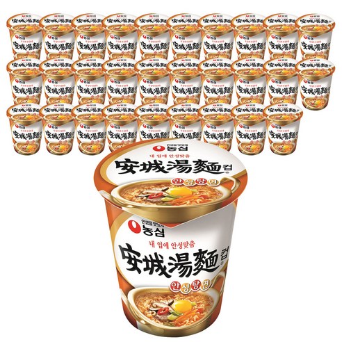 농심 안성탕면 소컵 66g