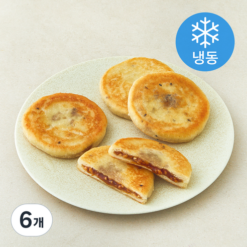 [로켓프레시] 손가네호떡 꿀호떡 (냉동), 90g, 6개, 4개입