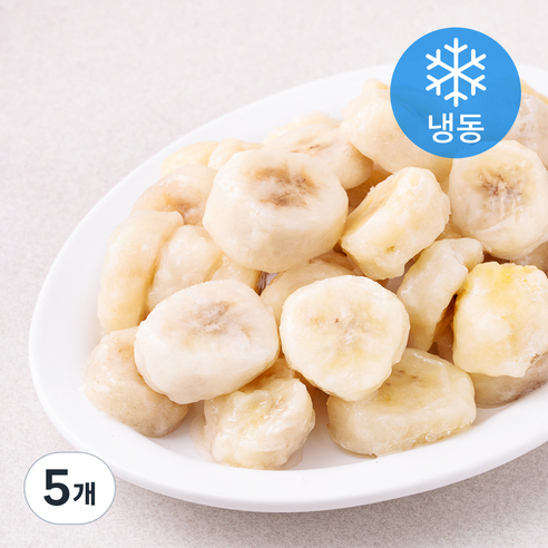 [로켓프레시] 맥그로우앤마리 베트남 바나나 (냉동), 1kg, 5개