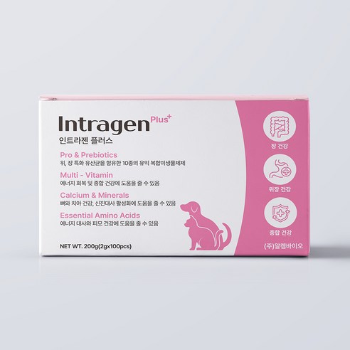 인트라젠 반려동물 플러스 영양제