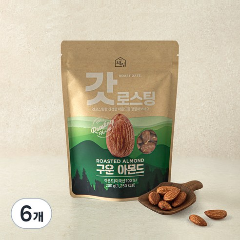 오볶집 갓 로스팅 구운아몬드