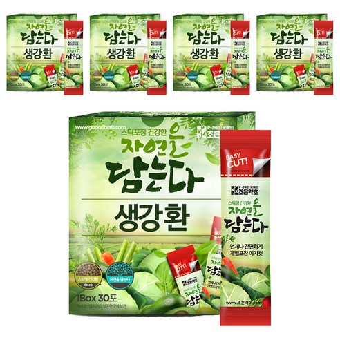 조은약초 생강환 스틱, 90g, 5개