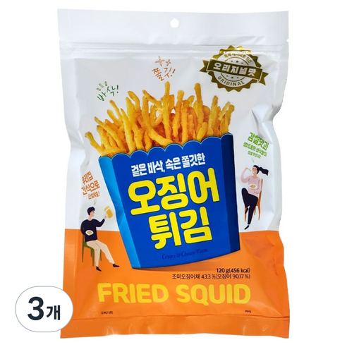 정화식품 오징어 튀김