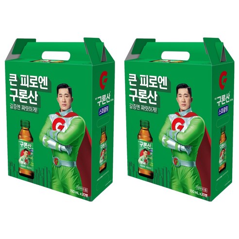 해태htb 구론산 스파클링 오리지날액 선물세트
