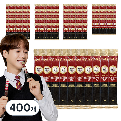 풍년보감 6년근 고려홍삼정 에브리데이100, 15g, 400개