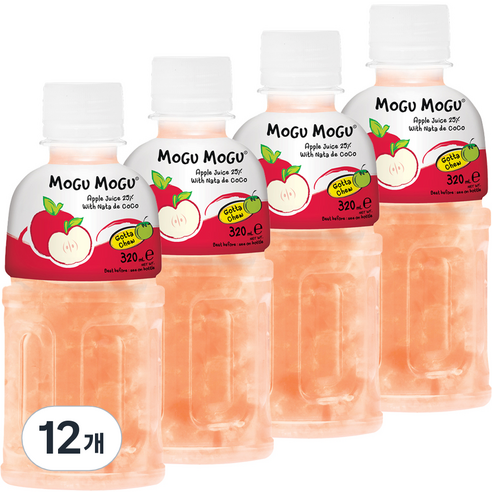 모구모구 사과맛, 12개, 320ml
