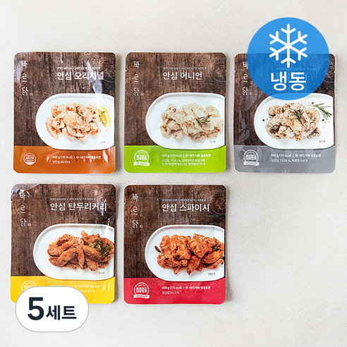 [로켓프레시] 바르닭 안심 100g x 5종 세트 (냉동), 5세트