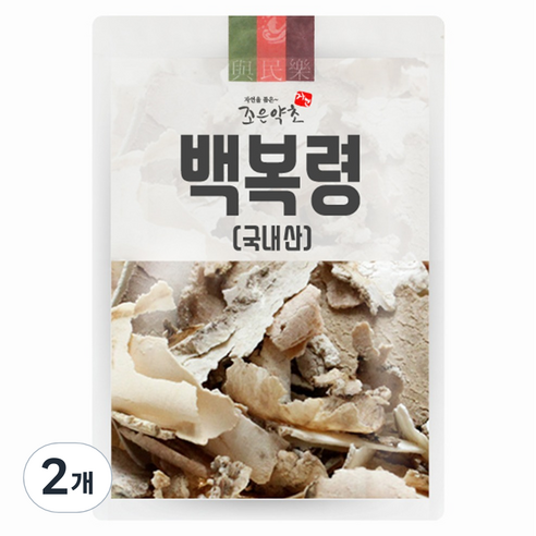 조은약초 프리미엄 백복령, 200g, 2개