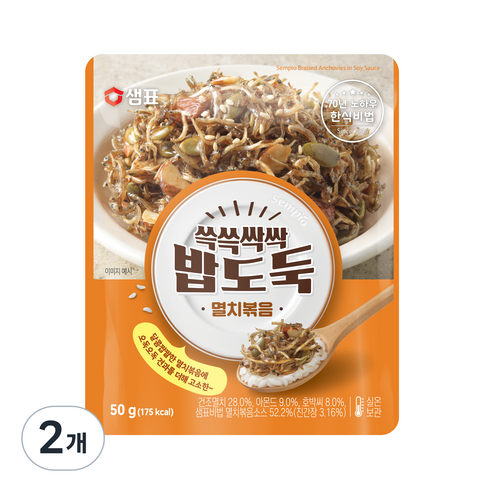 샘표 쓱쓱싹싹 밥도둑 멸치볶음