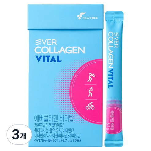 에버콜라겐 바이탈, 30회분, 3개