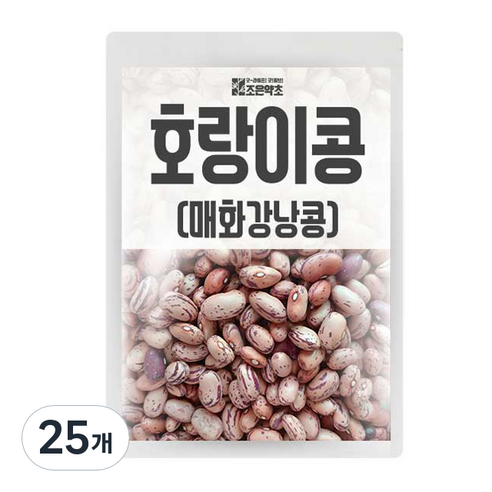 조은약초 매화 강낭콩, 1kg, 25개