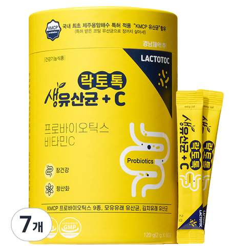 락토톡 생유산균 비타민C 60포