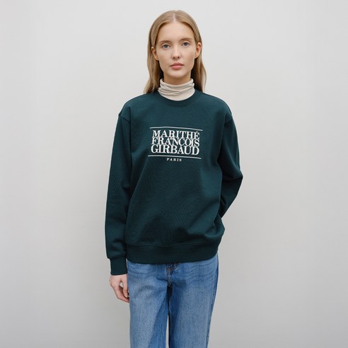 마리떼프랑소와저버 CLASSIC LOGO SWEAT SHIRT