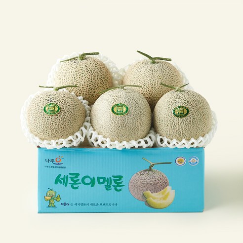 [로켓프레시] GAP 인증 세지메론, 5kg(4~5개입), 1개