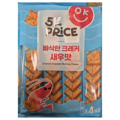 5K프라이스 빠삭한 크래커 새우맛