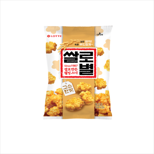 롯데웰푸드 쌀로별 고소한맛