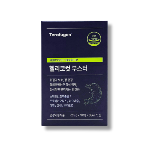 테라퓨젠 헬리코컷부스터 30포 1박스 헬리코컷