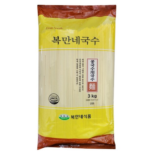 콩국수면 3KG복만네 BOX(6)