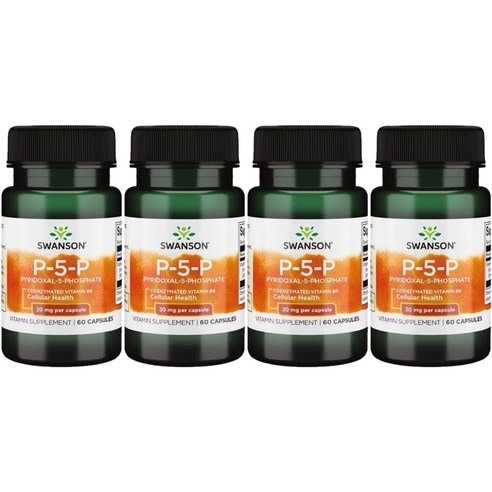 스완슨 P-5-P 피리독살 5 인산염 20mg