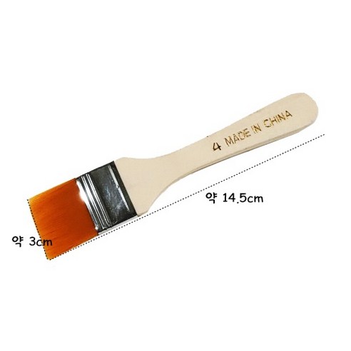 공예야 놀자 공예재료 냅킨아트 냅킨공예 공예도구 공예부자재, 1개, 막붓4호