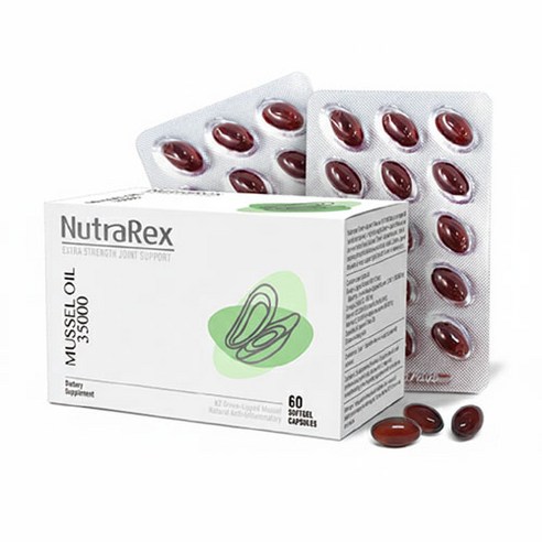 뉴질랜드 뉴트라렉스 초록입홍합오일 그린머슬 35000mg