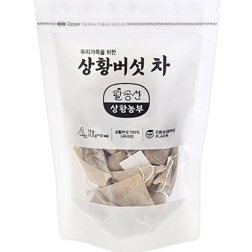 국산 장수 상황버섯차 티백차 1.2g 농장직송, 1개, 12g