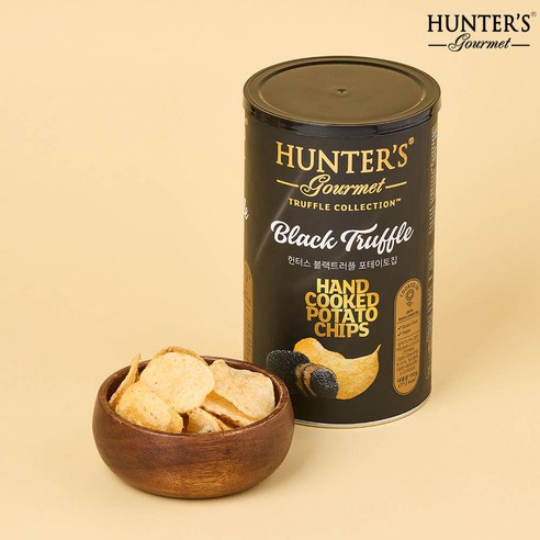 헌터스 고메 감자칩 블랙트러플 포테이토칩, 150g, 2개
