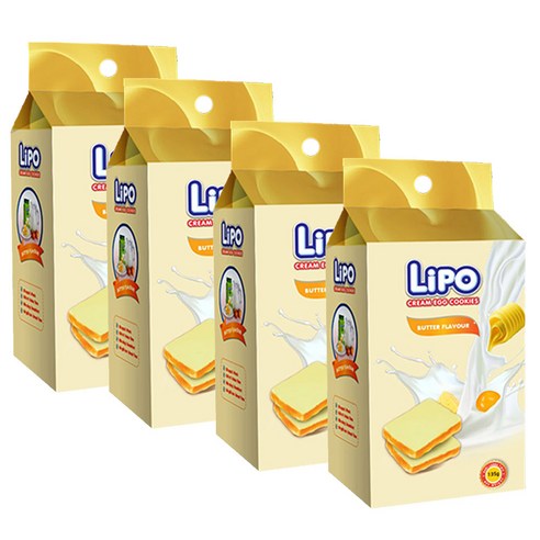 LIPO 리포 에그 크림 쿠키 버터 과자