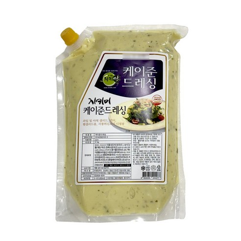 지키미 케이준 드레싱 냉장, 1개, 2kg
