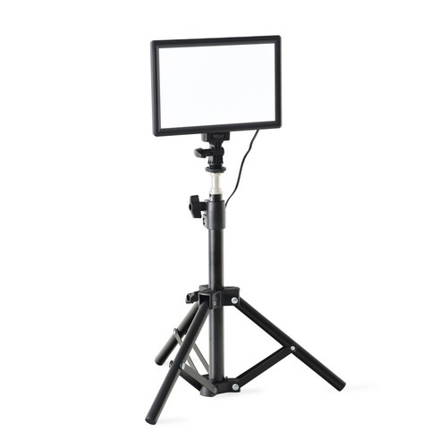 알파믹 LED 지속광조명 미니 삼각대 세트 방송 제품사진 촬영, 1개