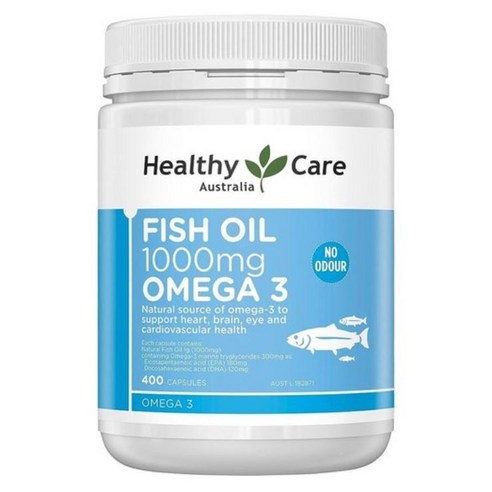 오메가3 피쉬 오일 1000mg 400정 호주 헬시케어, 1세트, 400정
