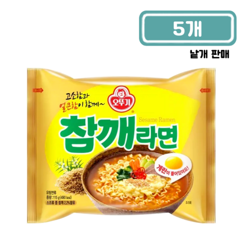 오뚜기 참깨라면 115g