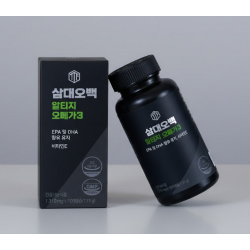 삼대오백 뉴트리커먼 알티지 rTG 오메가3 대용량 131g