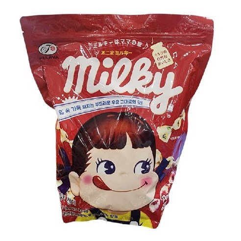 대용량 후지야 페코 밀키 캔디
