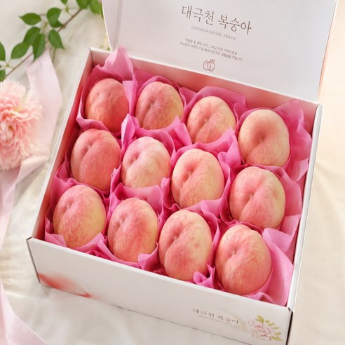 크고 달고 과즙가득 프리미엄 대극천복숭아
