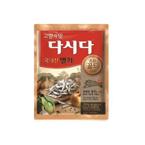 다시다 명품 골드 멸치, 300g, 1개