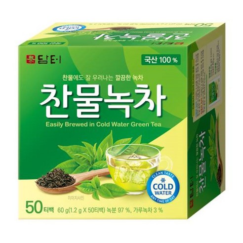 담터 찬물녹차