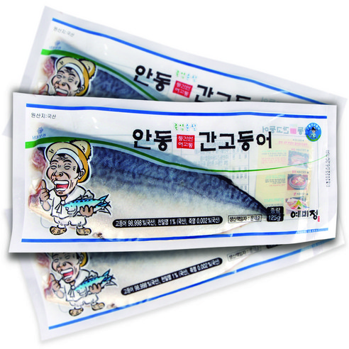국산 이동삼 정품 안동 순살 손질 간 고등어 생선 구이 특대 대사이즈 5팩 10팩 15팩 20팩 80g ~ 140g