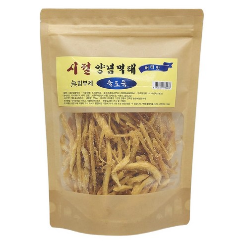 양념먹태 버터맛 간장맛 매운맛 시절 먹태채 먹태 (맛선택 배송메세지 필수), 5개, 150g