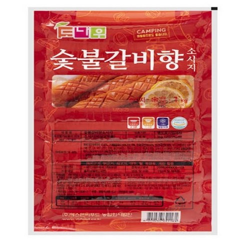 숯불갈비향 불갈비 소시지