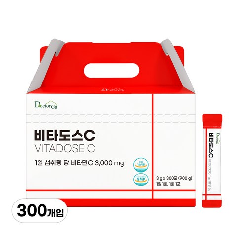 비타도스 비타민C 3000mg 고함량 순수 비타민씨 고용량 분말 가루 스틱