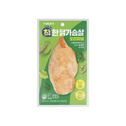 세븐셀렉트 착한 닭가슴살 오리지널 100g x 24개, 100g, 24개