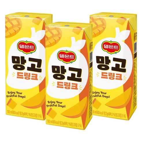 델몬트 드링크 망고주스