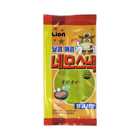 네모스낵 네모스낵 불고기맛 30개입 1곽 13g