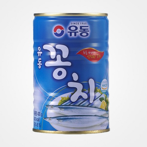 유동 꽁치 통조림